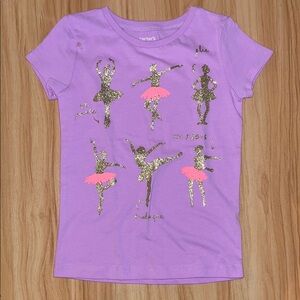 Carter's Purple and Gold Dance Costume Tee